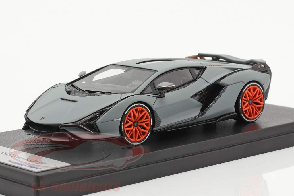 Lamborghini Sian FKP 37 Baujahr 2019 mattgrau 1:43 LookSmart
