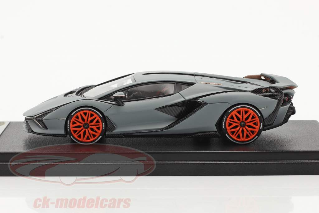 Lamborghini Sian FKP 37 Baujahr 2019 mattgrau 1:43 LookSmart