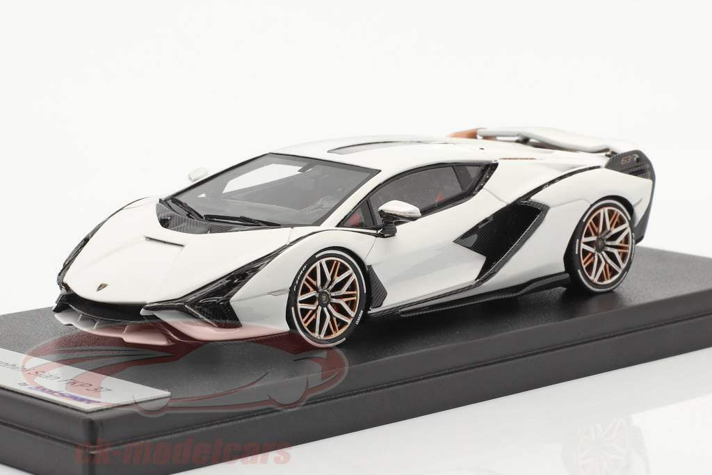 Lamborghini Sian FKP 37 Baujahr 2019 monocerus weiß 1:43 LookSmart
