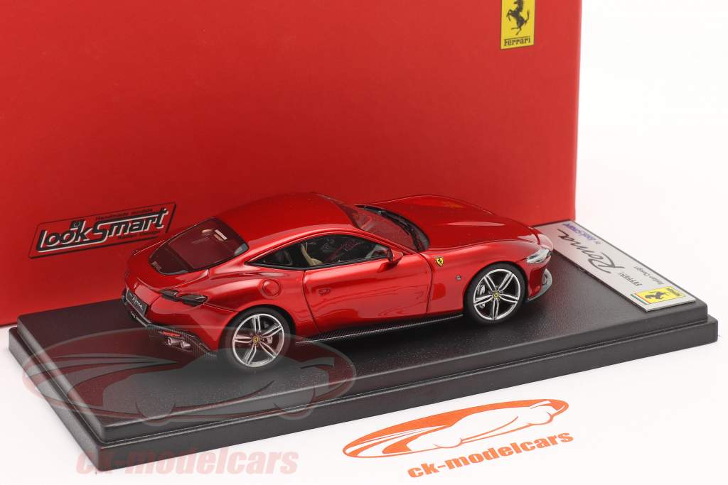 Ferrari Roma Byggeår 2020 ildrød 1:43 LookSmart