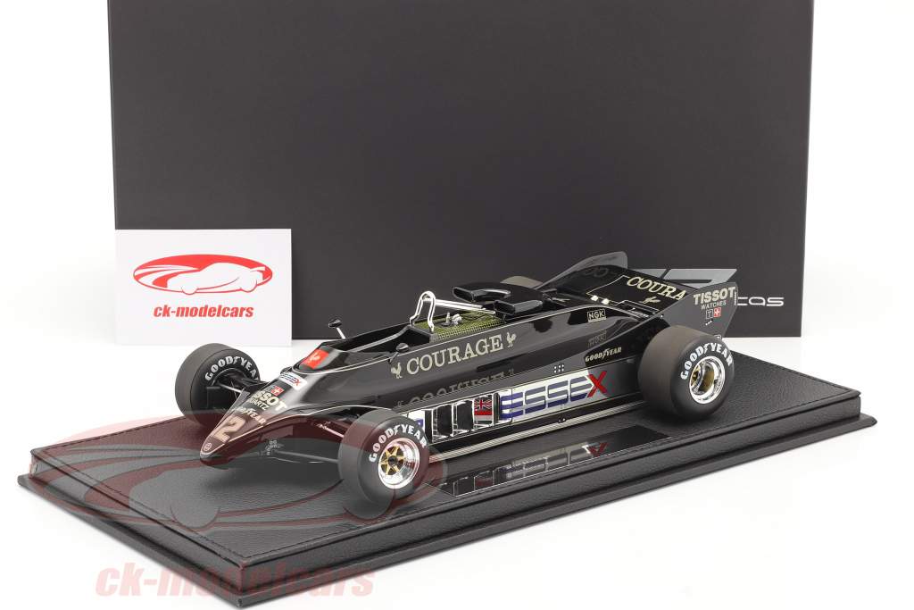 Nigel Mansell Lotus 88B #12 Fórmula 1 1981 Com Mostruário 1:18 GP Replicas