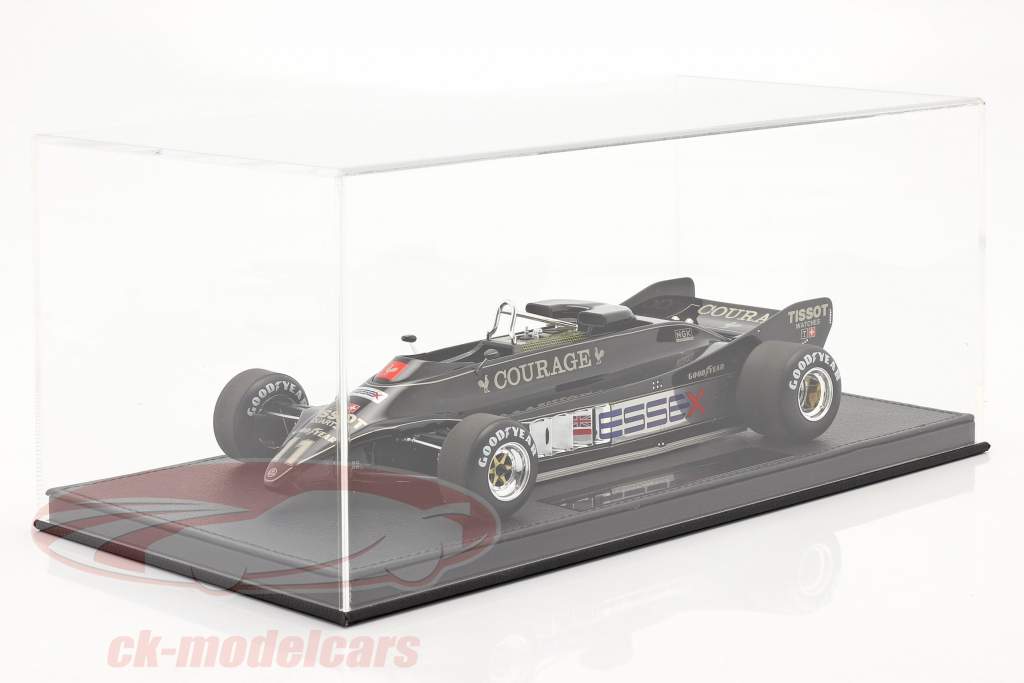 Elio de Angelis Lotus 88B #11 Formel 1 1981 mit Vitrine 1:18 GP Replicas