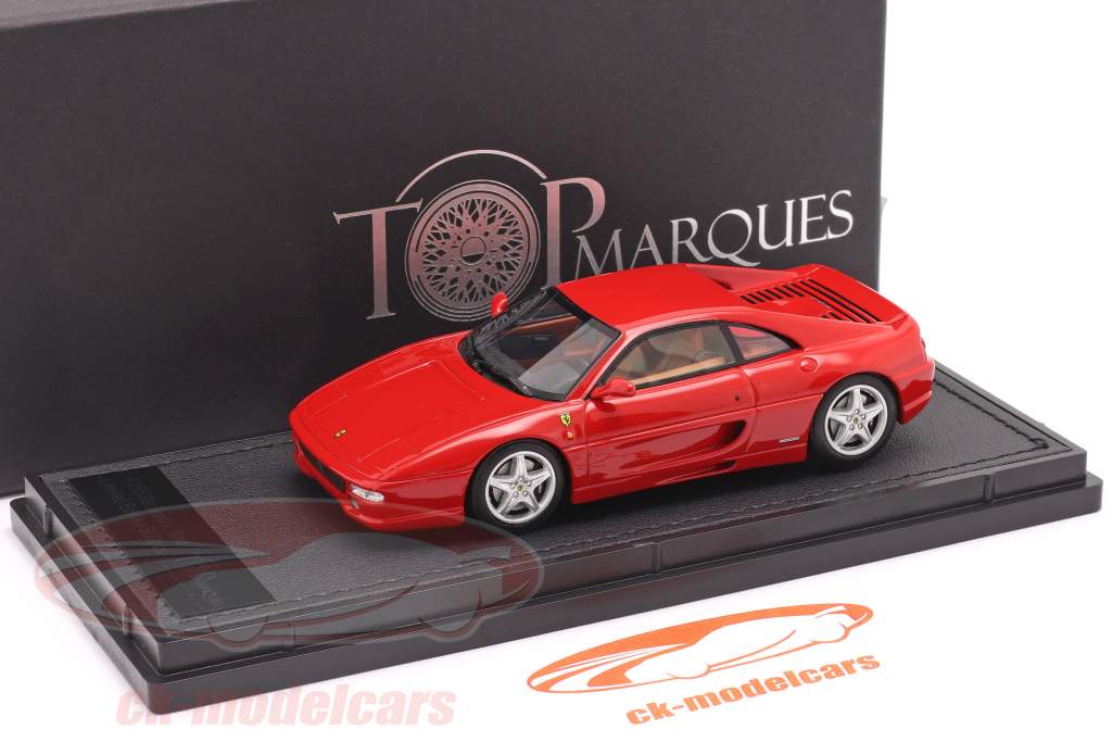 Ferrari F355 Berlinetta Byggeår 1994 rød 1:43 TopMarques