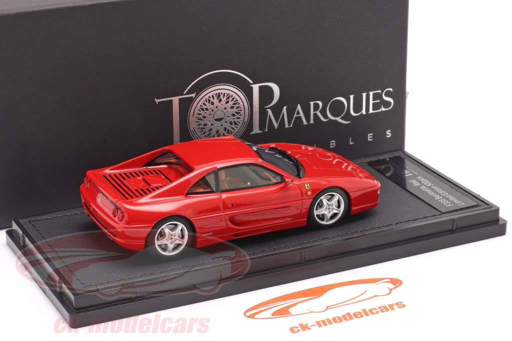 Ferrari F355 Berlinetta Byggeår 1994 rød 1:43 TopMarques