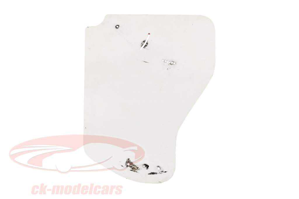 original Ala trasera Placa final #1 fórmula Renault 2.0 / ca. 36 x 47 cm