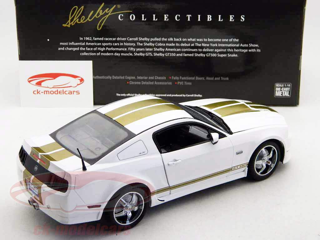Ford Mustang Shelby GT350 Bj. 2012 wit-goud / wit goud 1:18 ShelbyCo
