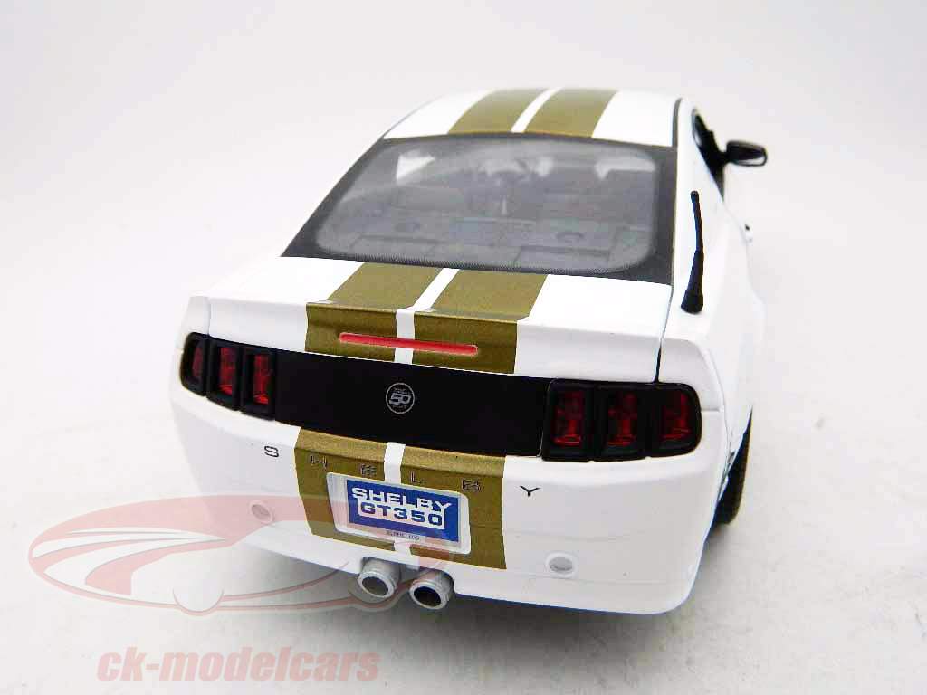 Ford Mustang Shelby GT350 Bj. 2012 wit-goud / wit goud 1:18 ShelbyCo