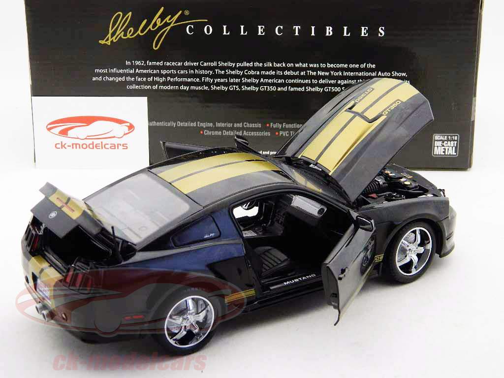 Ford Mustang Shelby GT350 2012 black-gold 1:18 ShelbyCo