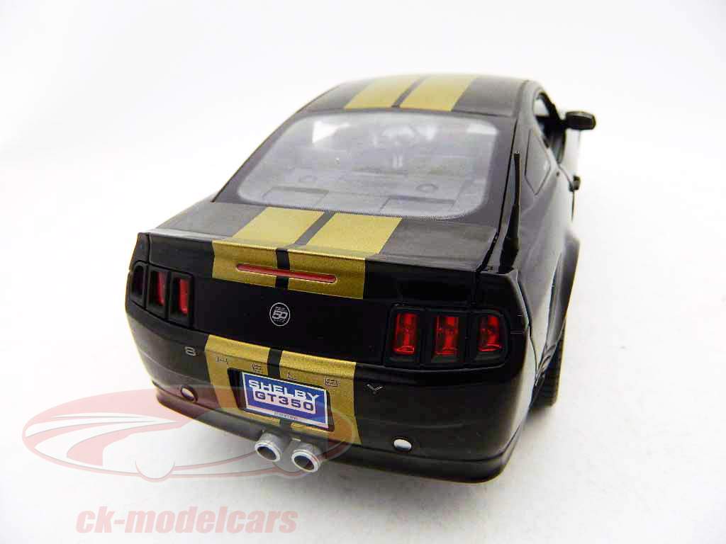 Ford Mustang Shelby GT350 2012 black-gold 1:18 ShelbyCo