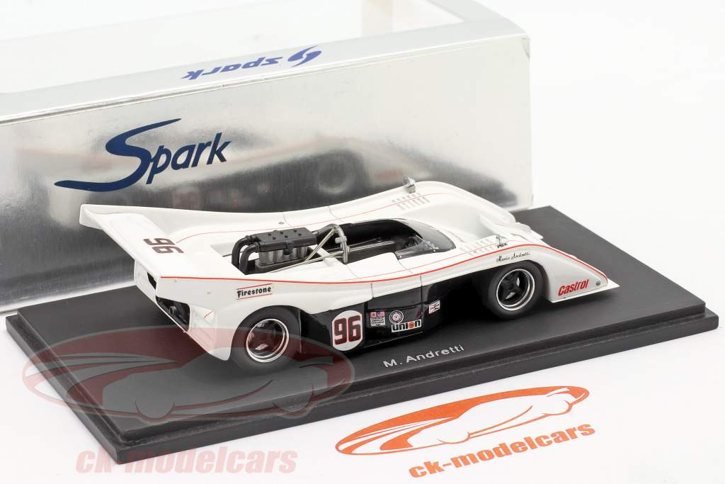 マクラーレンM20＃96リバーサイド1973 M.アンドレッティ1：43スパーク