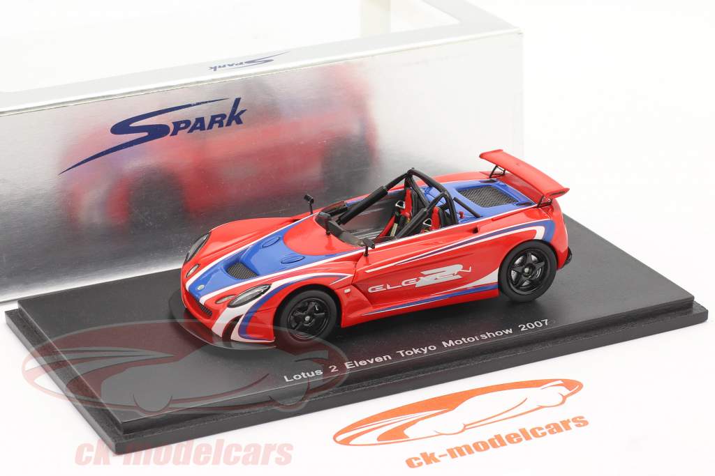 莲花2十一东京车展2007红/蓝星火1点43