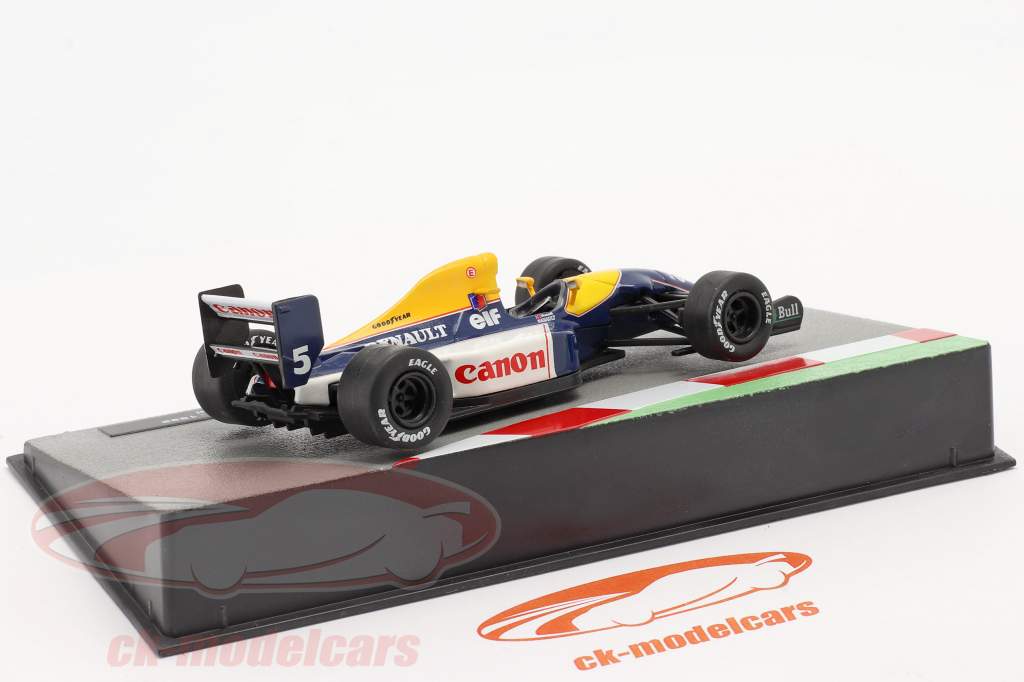 Nigel Mansell Williams FW14B #5 formel 1 Verdensmester 1992 1:43 Altaya