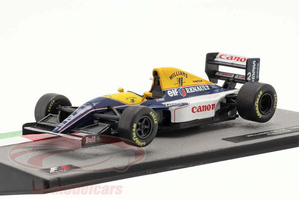 Alain Prost Williams FW15C #2 formule 1 Champion du monde 1993 1:43 Altaya