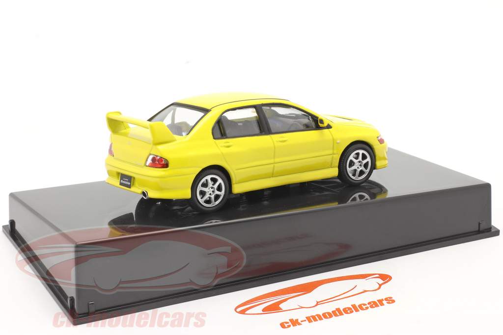 Mitsubishi Lancer Evolution giallo 1:43 Automaxx