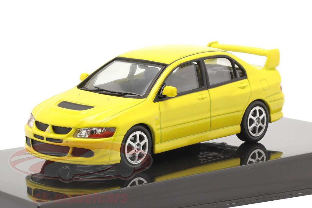 Mitsubishi Lancer Evolution giallo 1:43 Automaxx