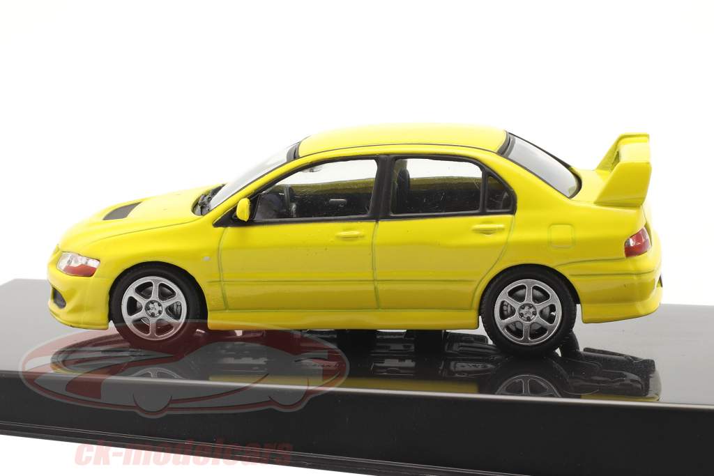 Mitsubishi Lancer Evolution giallo 1:43 Automaxx