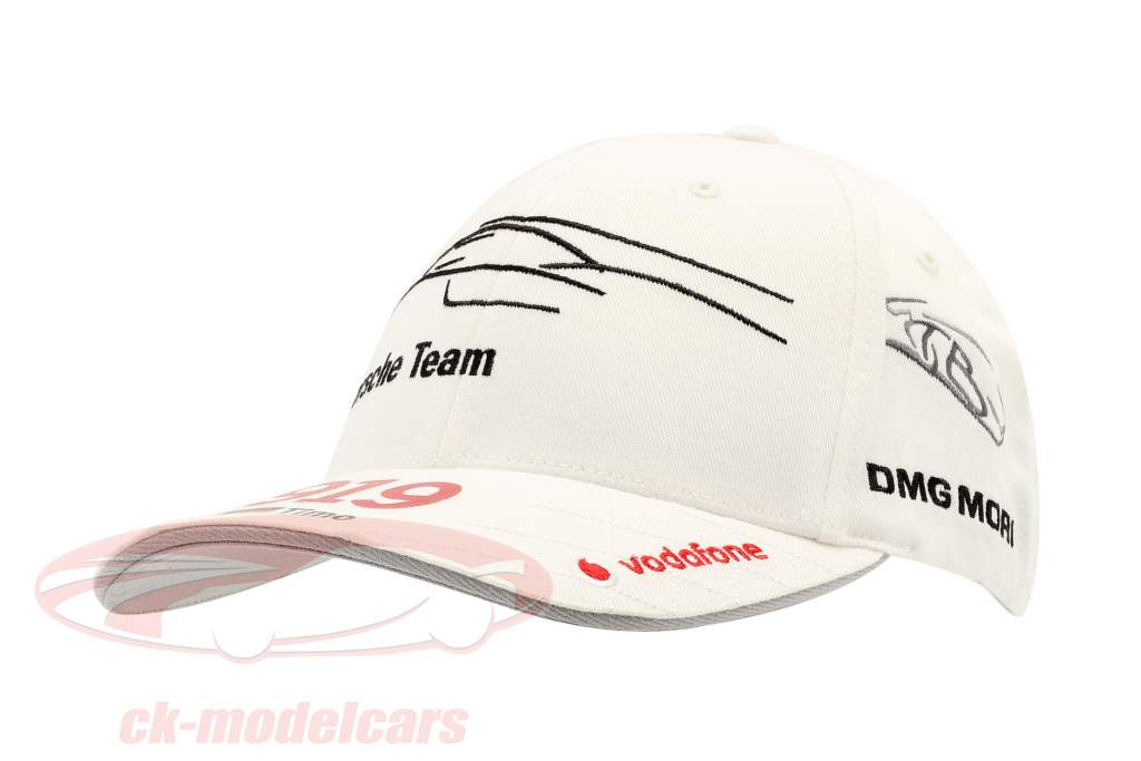 Porsche Team Cap Timo Bernhard 919 Hybrid white