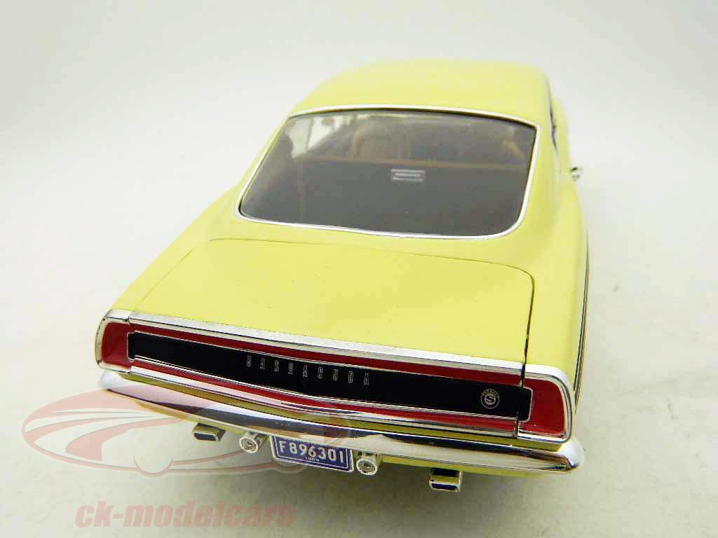 Anno 1969 Plymouth Barracuda Formula S 383 giallo / giallo 01:18 HighwayCollectibles