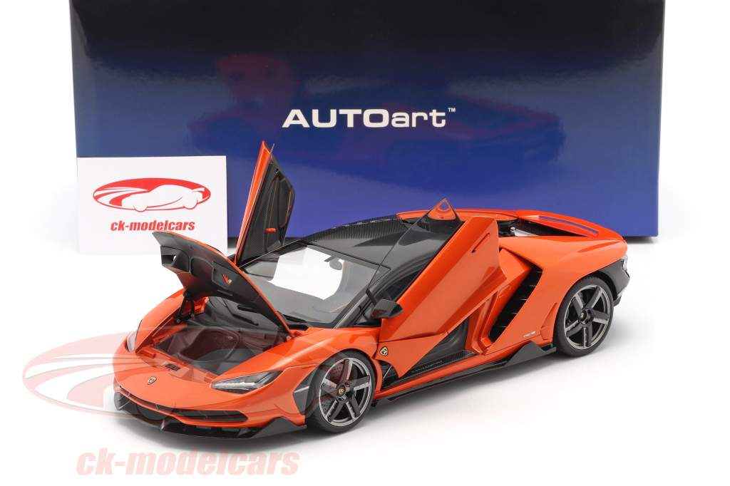 Lamborghini Centenario Byggeår 2016 perle orange 1:18 AUTOart