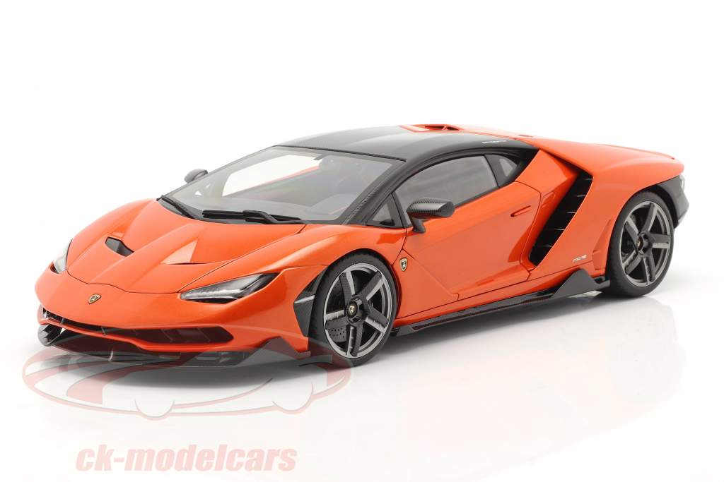 Lamborghini Centenario Byggeår 2016 perle orange 1:18 AUTOart