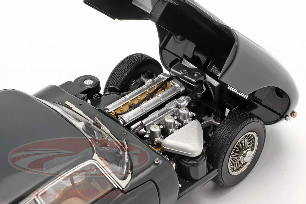 Jaguar E-Type Coupe RHD 建設年 1961 british racing 緑 1:18 Kyosho