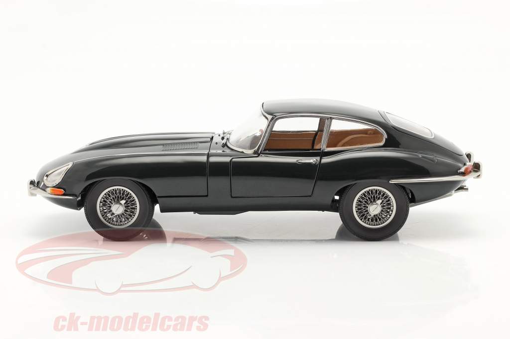Jaguar E-Type Coupe RHD Byggeår 1961 british racing grøn 1:18 Kyosho