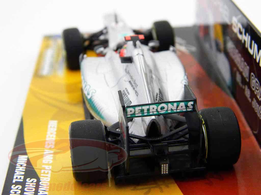 Michael Schumacher Mercedes GP W03 Hockenheim Promo Formule 1 2012 1:43 Minichamps