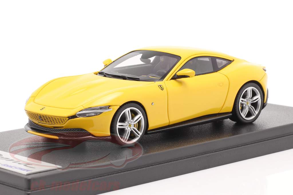 Ferrari Roma Año de construcción 2020 amarillo 1:43 LookSmart