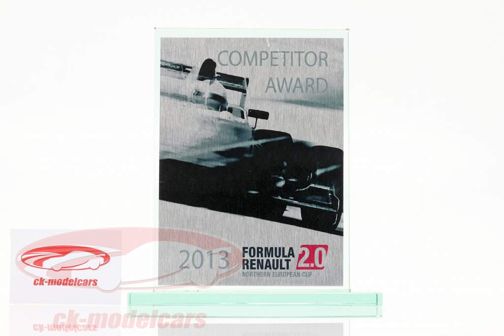 Glazen beker formule Renault 2.0 NEC Concurrent Prijs Renault Sport 2013