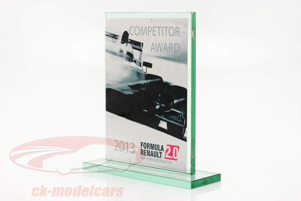 Glazen beker formule Renault 2.0 NEC Concurrent Prijs Renault Sport 2013