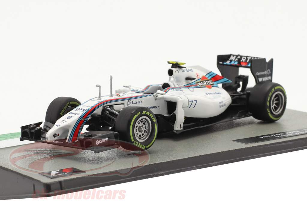 Valtteri Bottas Williams FW36 #77 2 ° Britannico GP formula 1 2014 1:43 Altaya
