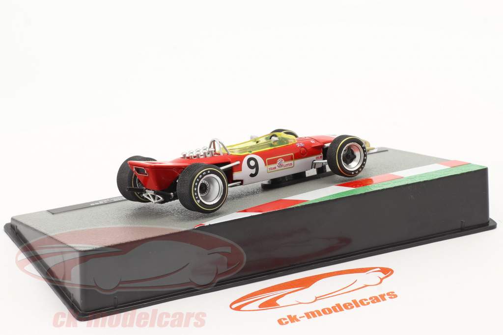 Graham Hill Lotus 49B #9 gagnant Monaco GP formule 1 Champion du monde 1968 1:43 Altaya