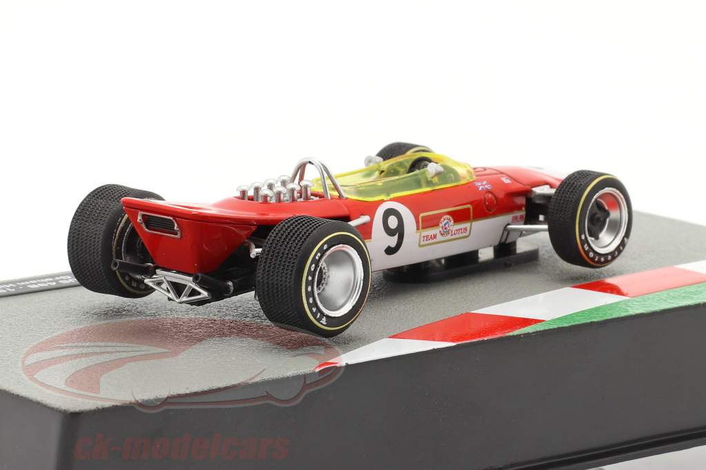 Graham Hill Lotus 49B #9 winnaar Monaco GP formule 1 Wereldkampioen 1968 1:43 Altaya
