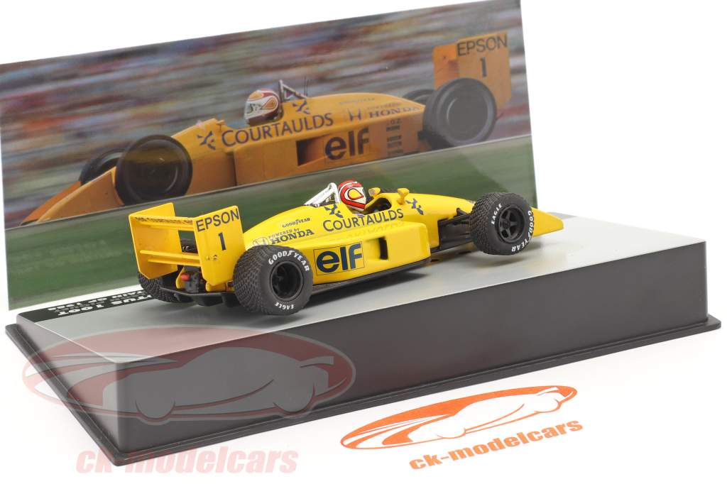 Nelson Piquet Lotus 100T #1 Grande-Bretagne GP formule 1 1988 1:43 Altaya
