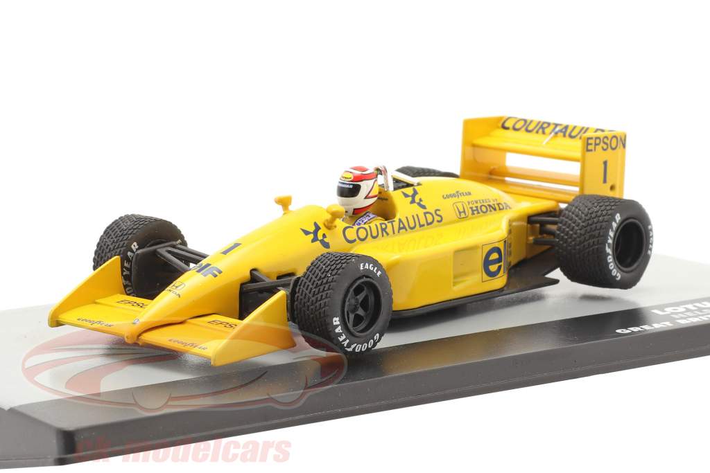 Nelson Piquet Lotus 100T #1 Grande-Bretagne GP formule 1 1988 1:43 Altaya