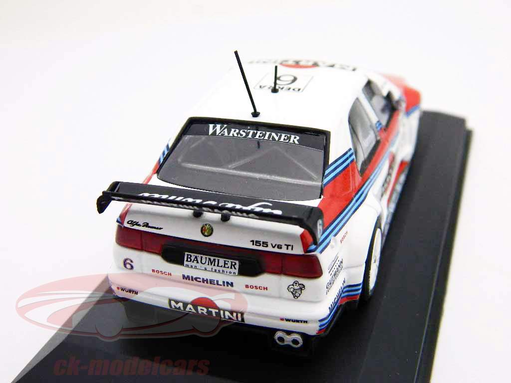 A. Nannini Alfa Romeo 155 V6 TI DTM 1996 #6 Team Alfa Corse 1:43 Minichamps