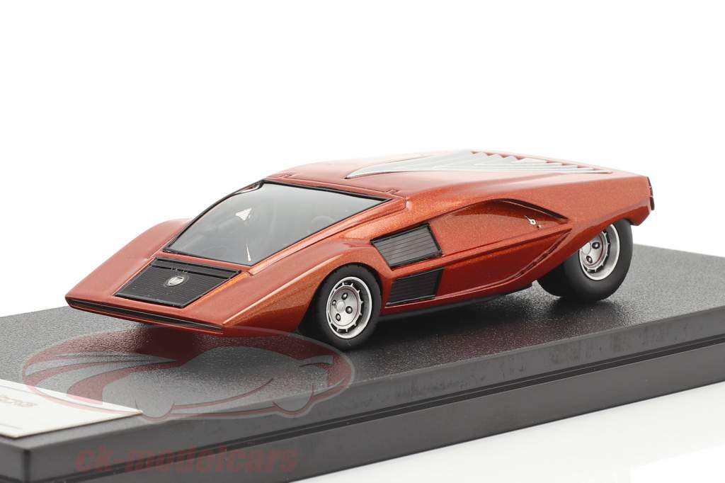 HPI 1:43 Lancia Stratos Zero year 1970 copper / silver