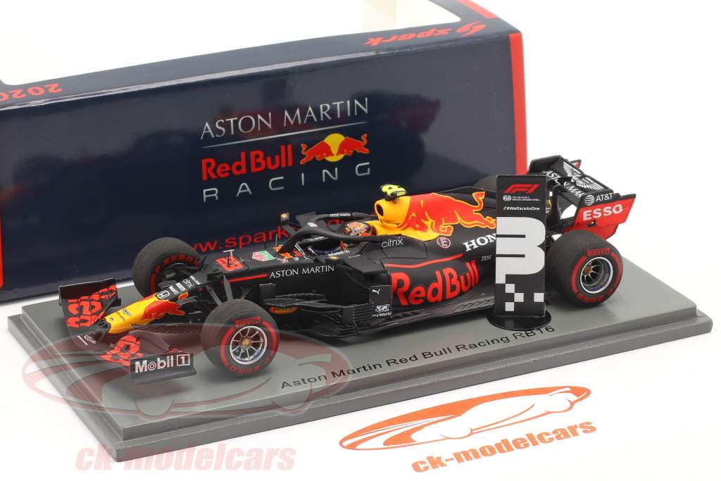 Alexander Albon Red Bull Racing RB16 #23 3. Toscansk GP formel 1 2020 1:43 Spark