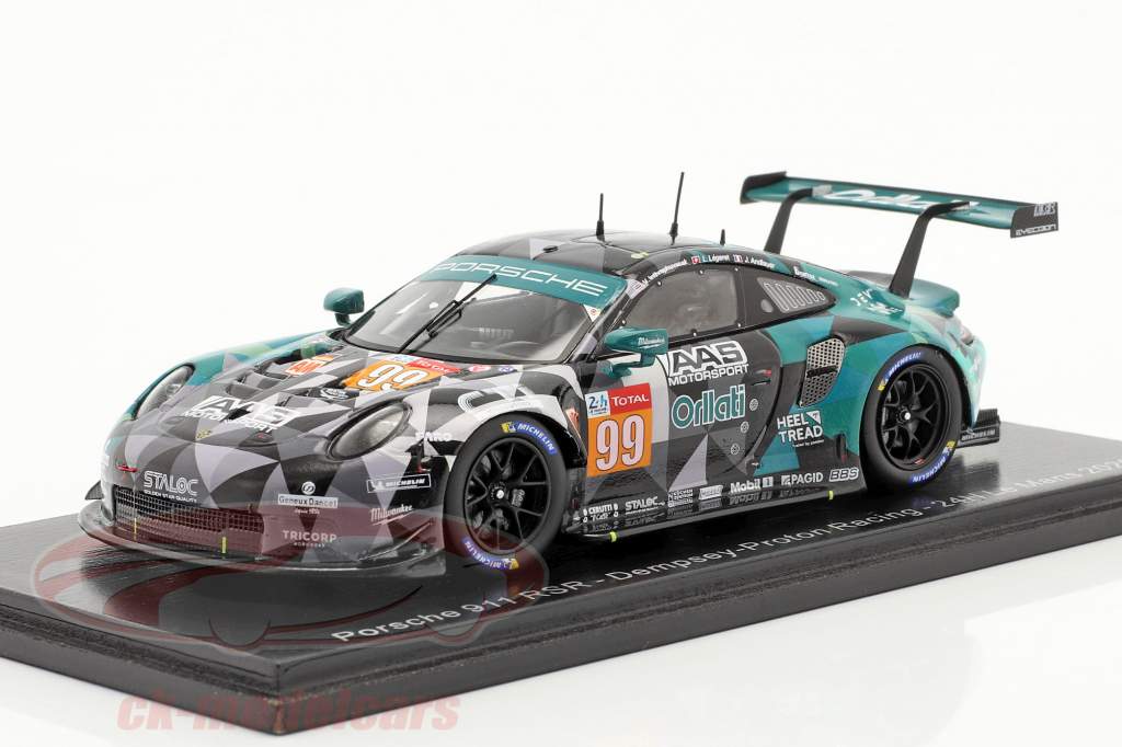 Porsche 911 RSR #99 24h LeMans 2020 Dempsey-Proton Racing 1:43 Spark