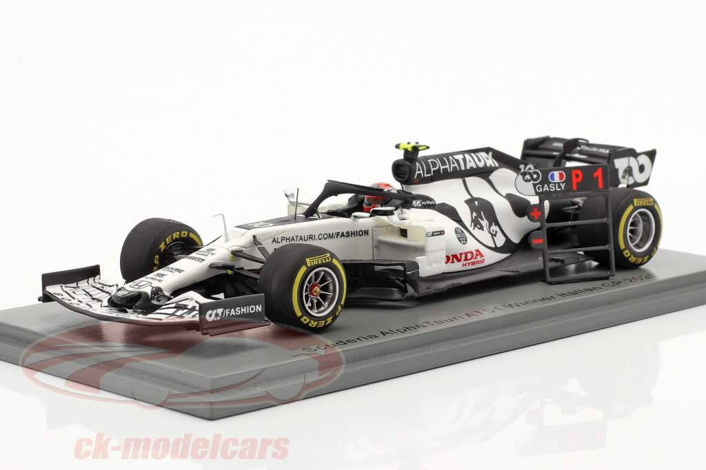 Spark 1:43 Pierre Gasly Alpha Tauri AT01 #10 Winner Italian