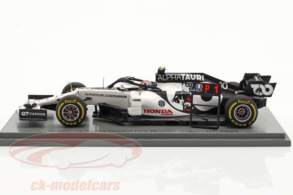 Spark 1:43 Pierre Gasly Alpha Tauri AT01 #10 Winner Italian
