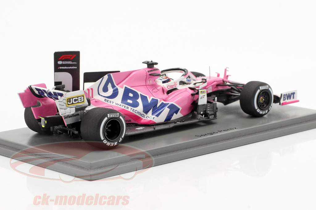PMA 1/43 レーシングポイントRP20 SAKHIR GP S.ペレス Spark 1:43 Sergio Perez Racing Point RP20 #11 Winner Sakhir