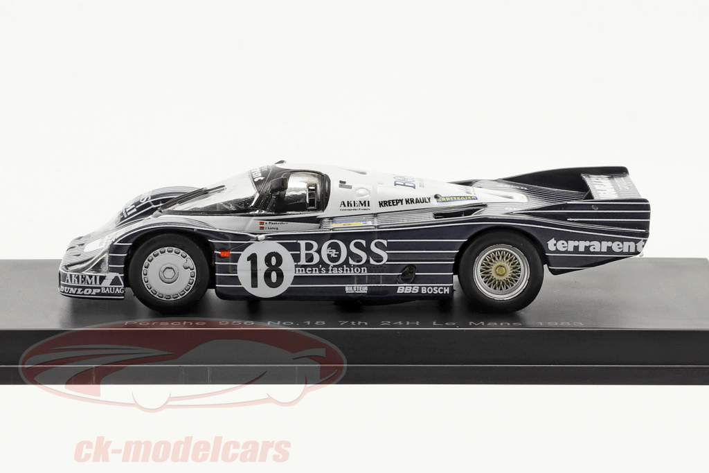 Porsche 956 #18 7th 24h LeMans 1983 Plankenhorn, Wilson, Lässig 1:64 Spark