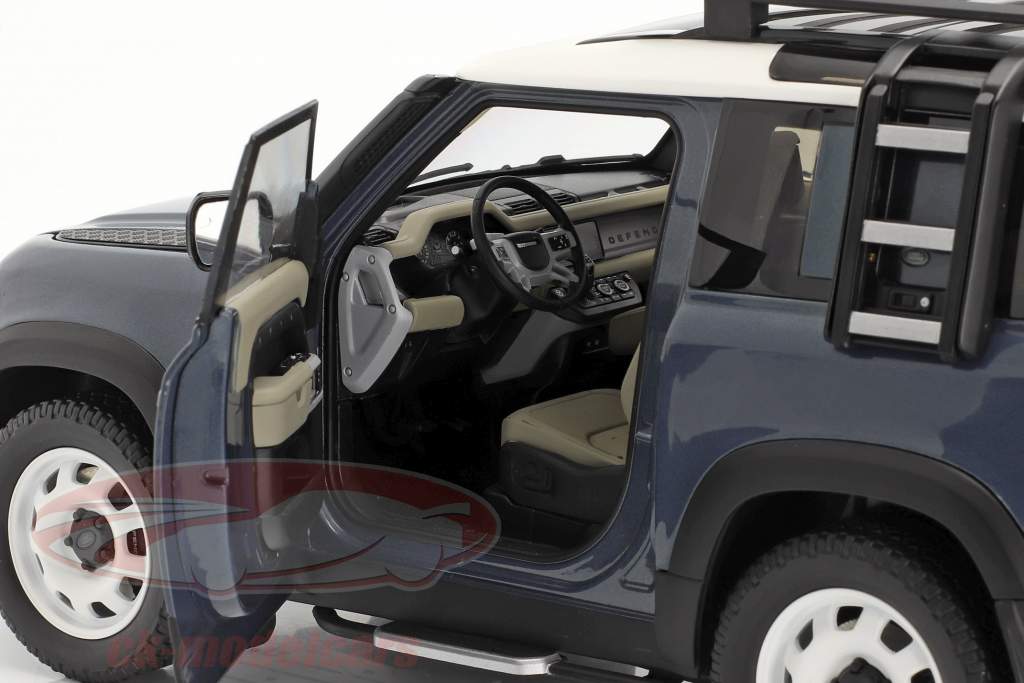 Land Rover Defender 90 Ano de construção 2020 tasman azul 1:18 Almost Real