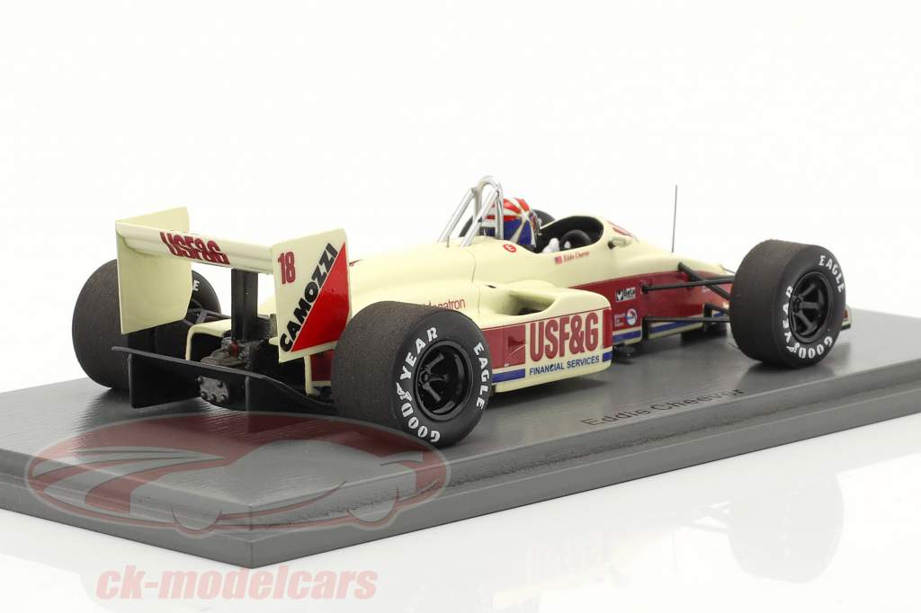 Eddie Cheever Arrows A10B #18 3rd Italian GP formula 1 1988 1:43 Spark