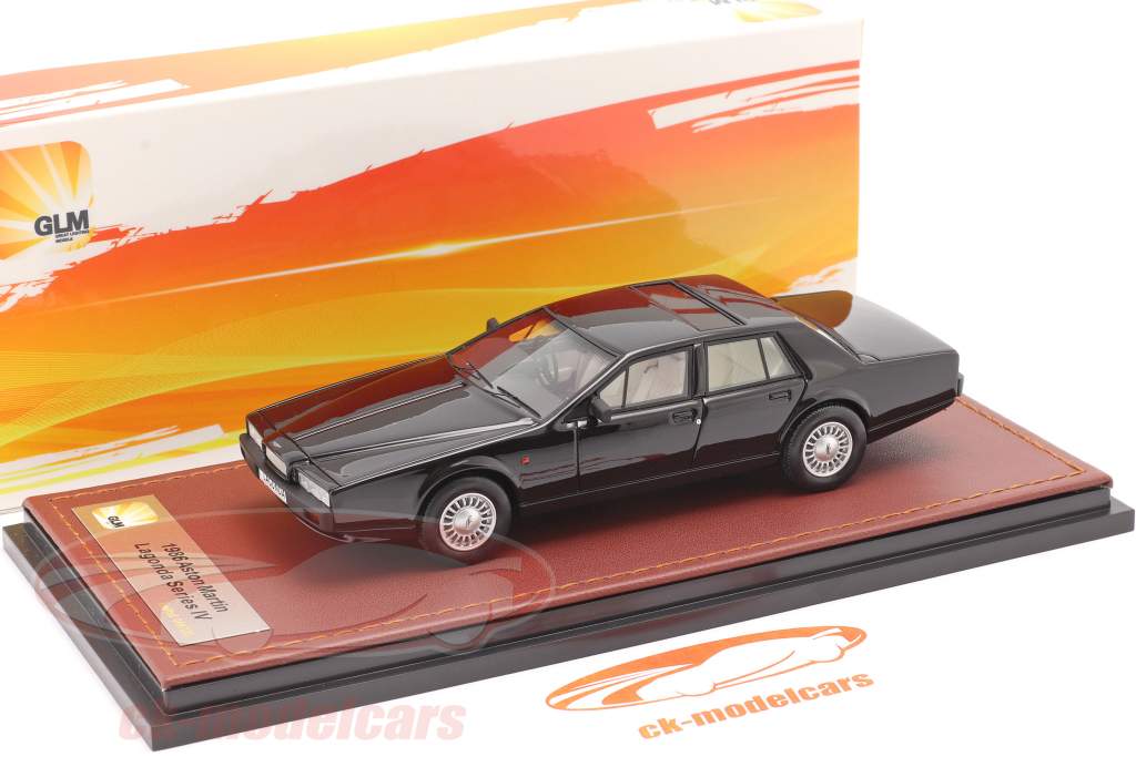 Aston Martin Lagonda Series IV Byggeår 1987 sort 1:43 GLM