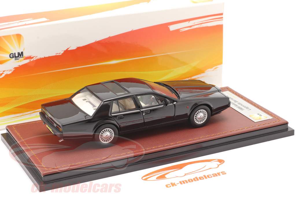 Aston Martin Lagonda Series IV Byggeår 1987 sort 1:43 GLM