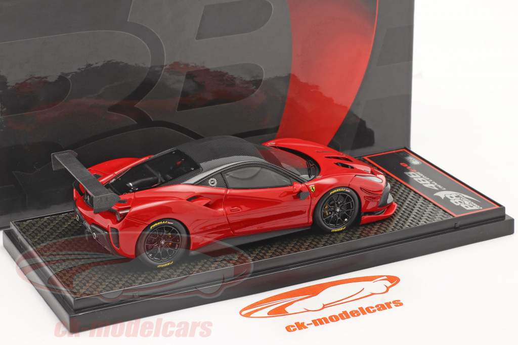 Ferrari 488 Challenge Evo 建設年 2020 コルサ 赤 1:43 BBR