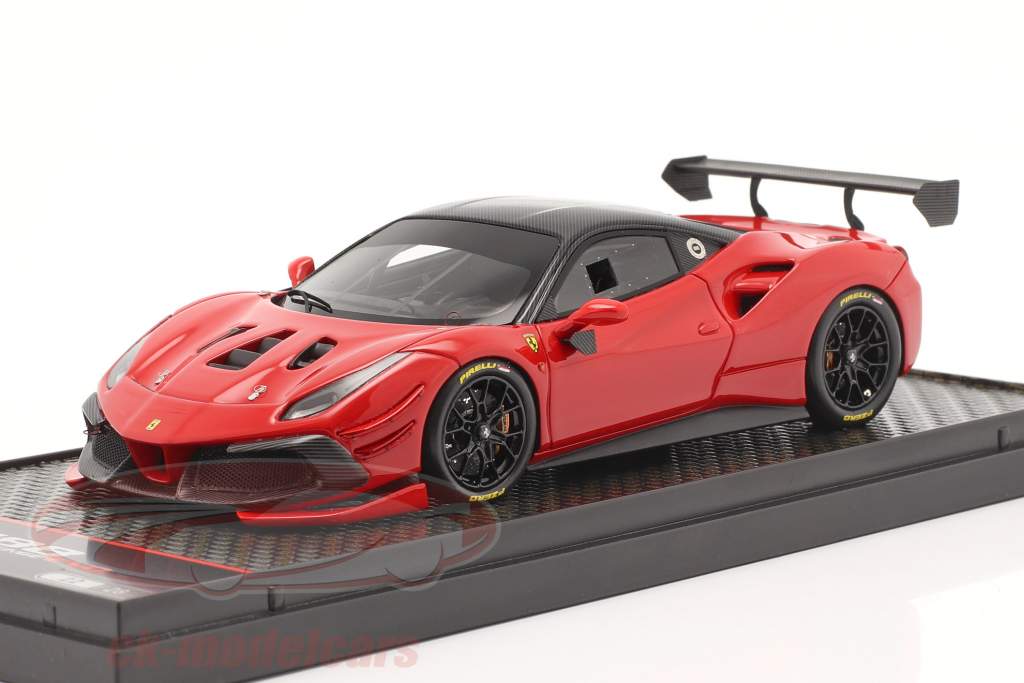 Ferrari 488 Challenge Evo bouwjaar 2020 corsa rood 1:43 BBR