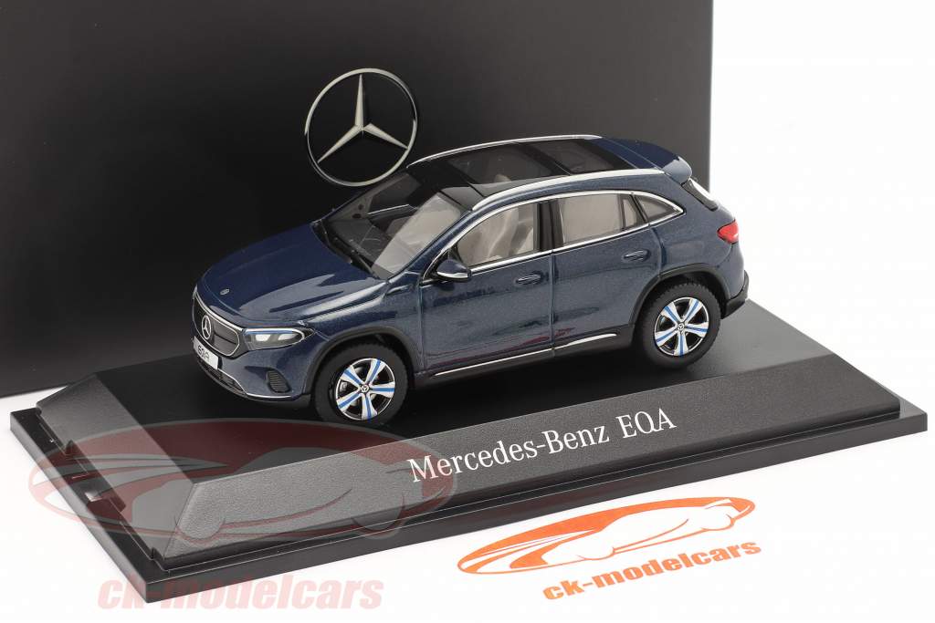 Mercedes-Benz EQA (H243) Anno di costruzione 2021 denim blu 1:43 Herpa